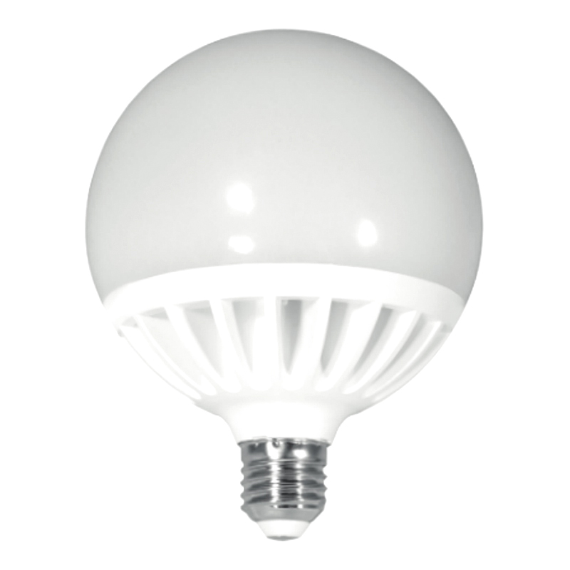 Plastic Coated Die-Cast Aluminum Stripe LED G Bulbs