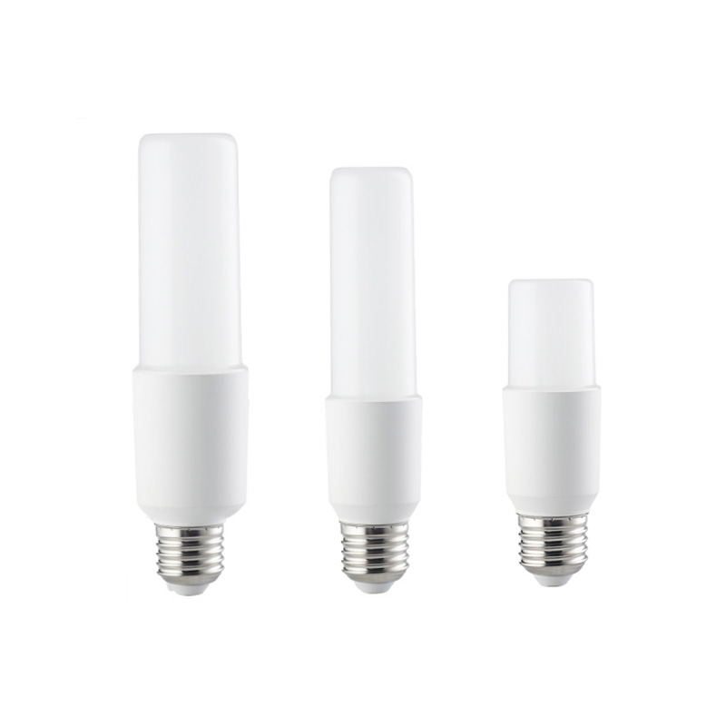 Plastic-Aluminum Hybrid Mini T-Series LED Lamps(E14/E27 Base)