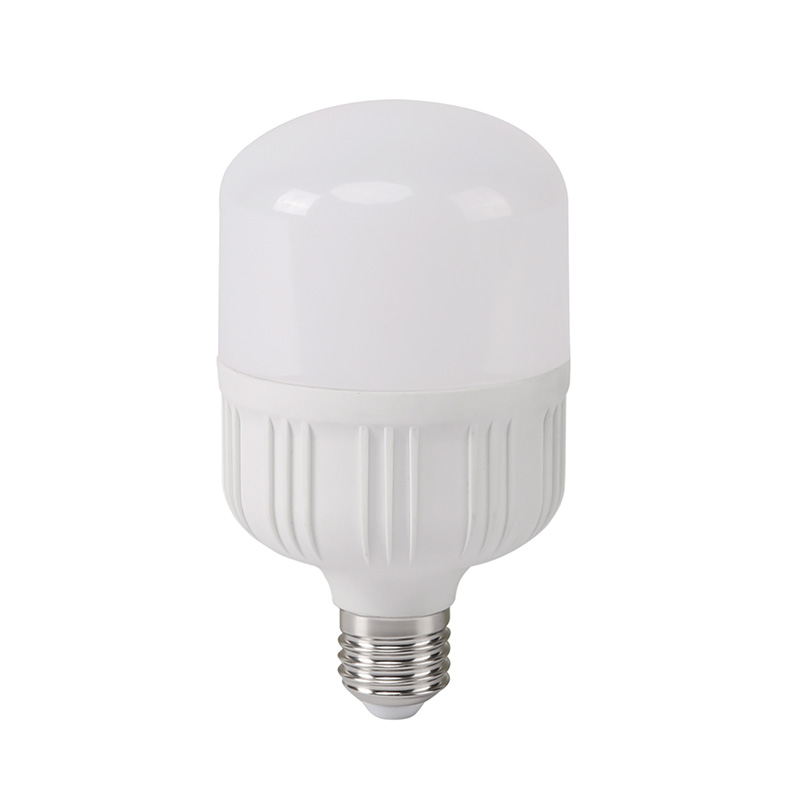 Plastic-Aluminum Hybrid T-Series LED Bulbs (E27/E40 Base)