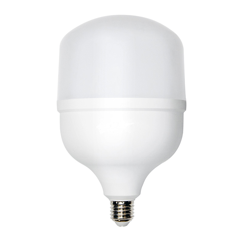 Plastic-Aluminum Hybrid T-Series LED Bulbs (E27/E40 Base)